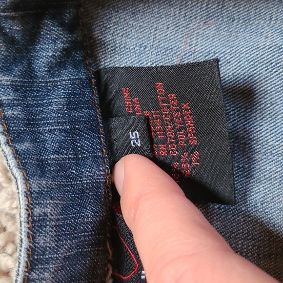 Karv denim mini dress size 25 (xs) - Picture 4 of 7